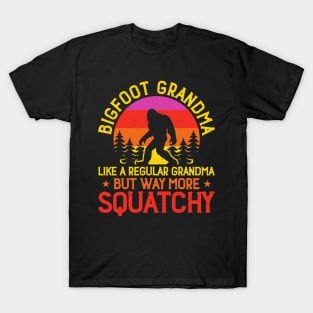 Bigfoot Grandma T-Shirt